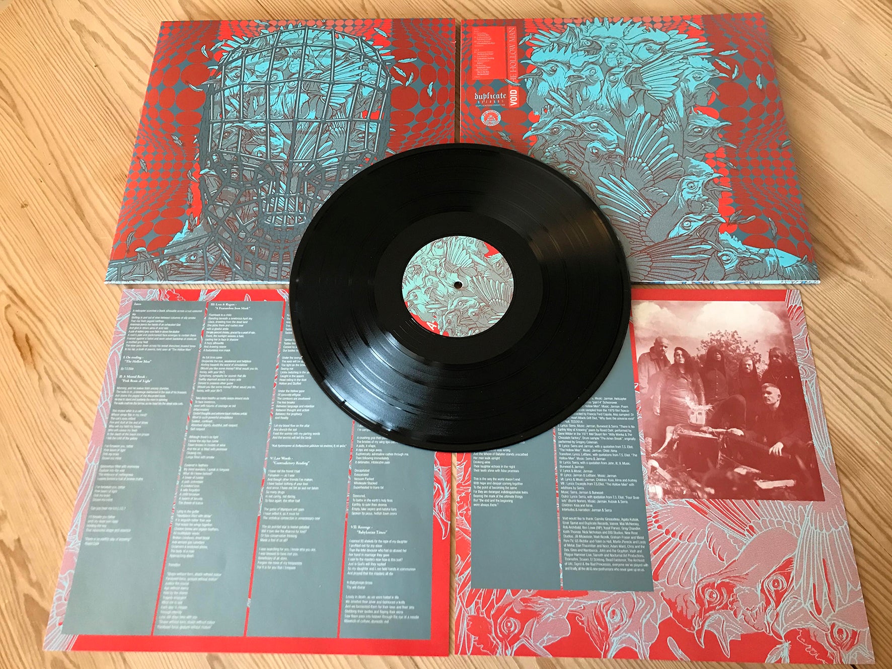 Void The Hollow Man vinyl LP svart 200 eks