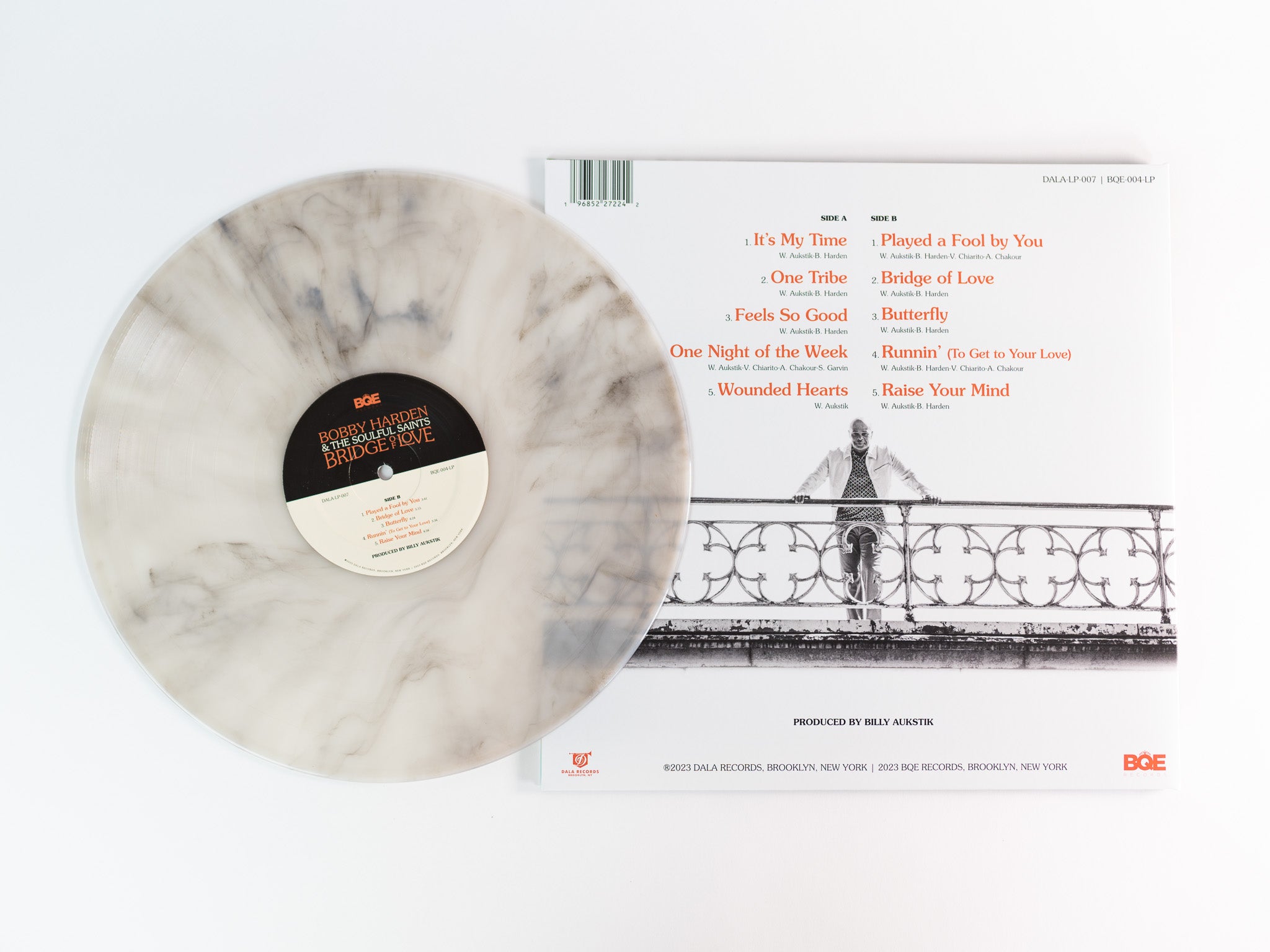 Bobby Harden Bridge of Love DALA-007 LP hazy black soul-vinyl