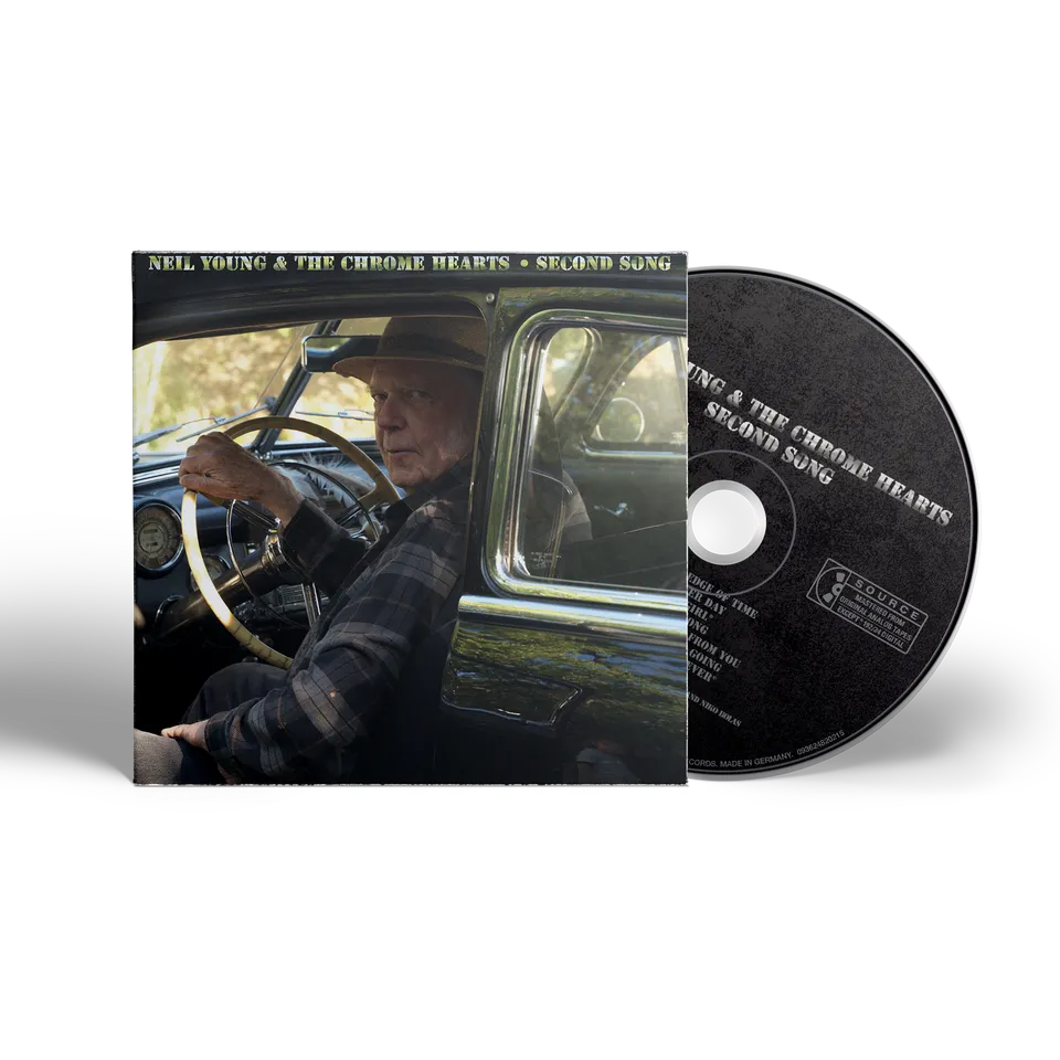 Neil Young Second Song CD med Chrome Hearts album
