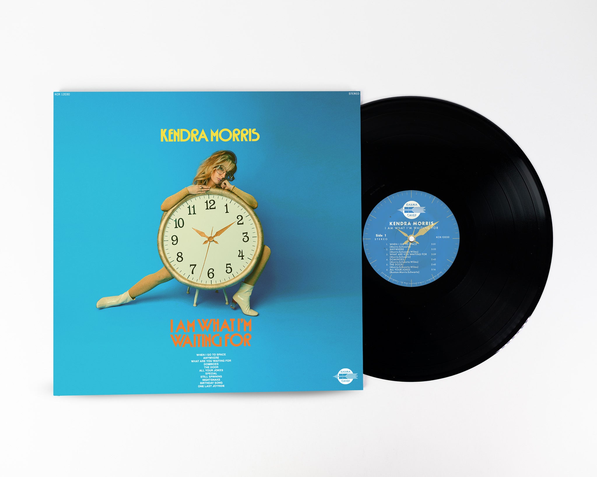 Colemine Kendra Morris I Am What I'm Waiting For LP teal