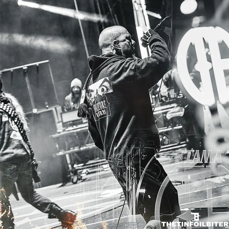 Philip H. Anselmo Housecore Eyes hettejakke med glidelås