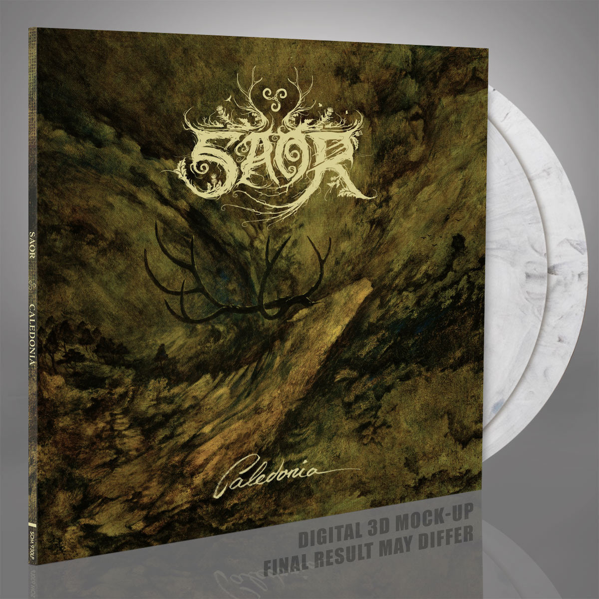 SAOR Caledonia 2LP vinyl marble forhåndsbestilling