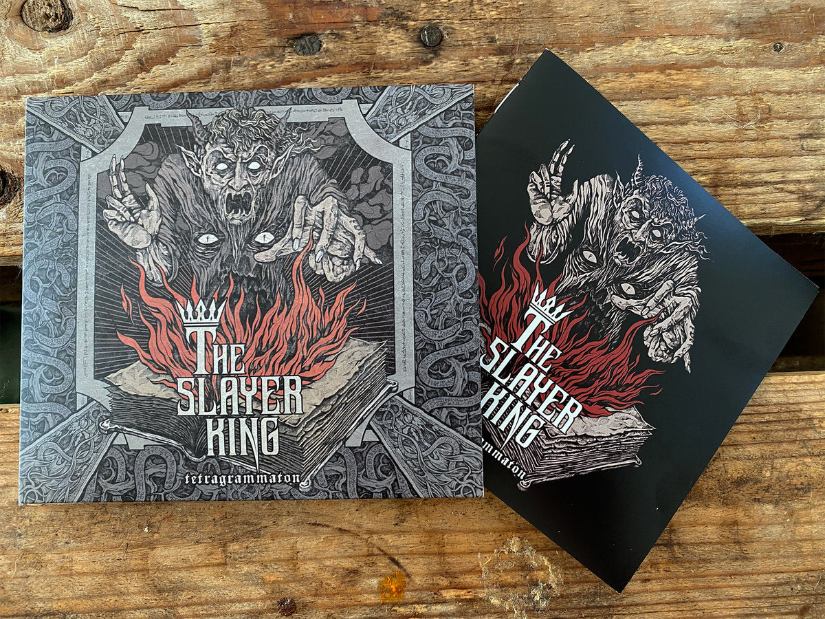 The Slayerking Tetragrammaton CD digipak bonuslåt