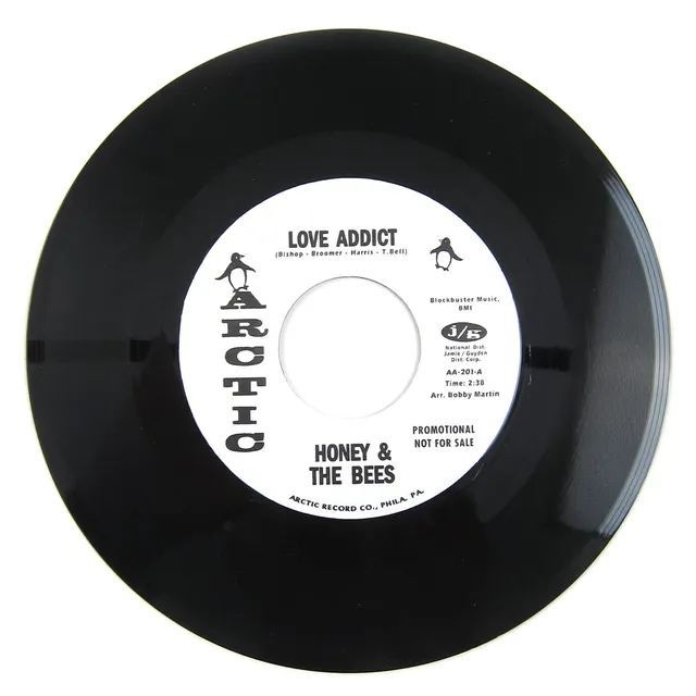 Honey & The Bees Love Addict vinylsingel 45 soul
