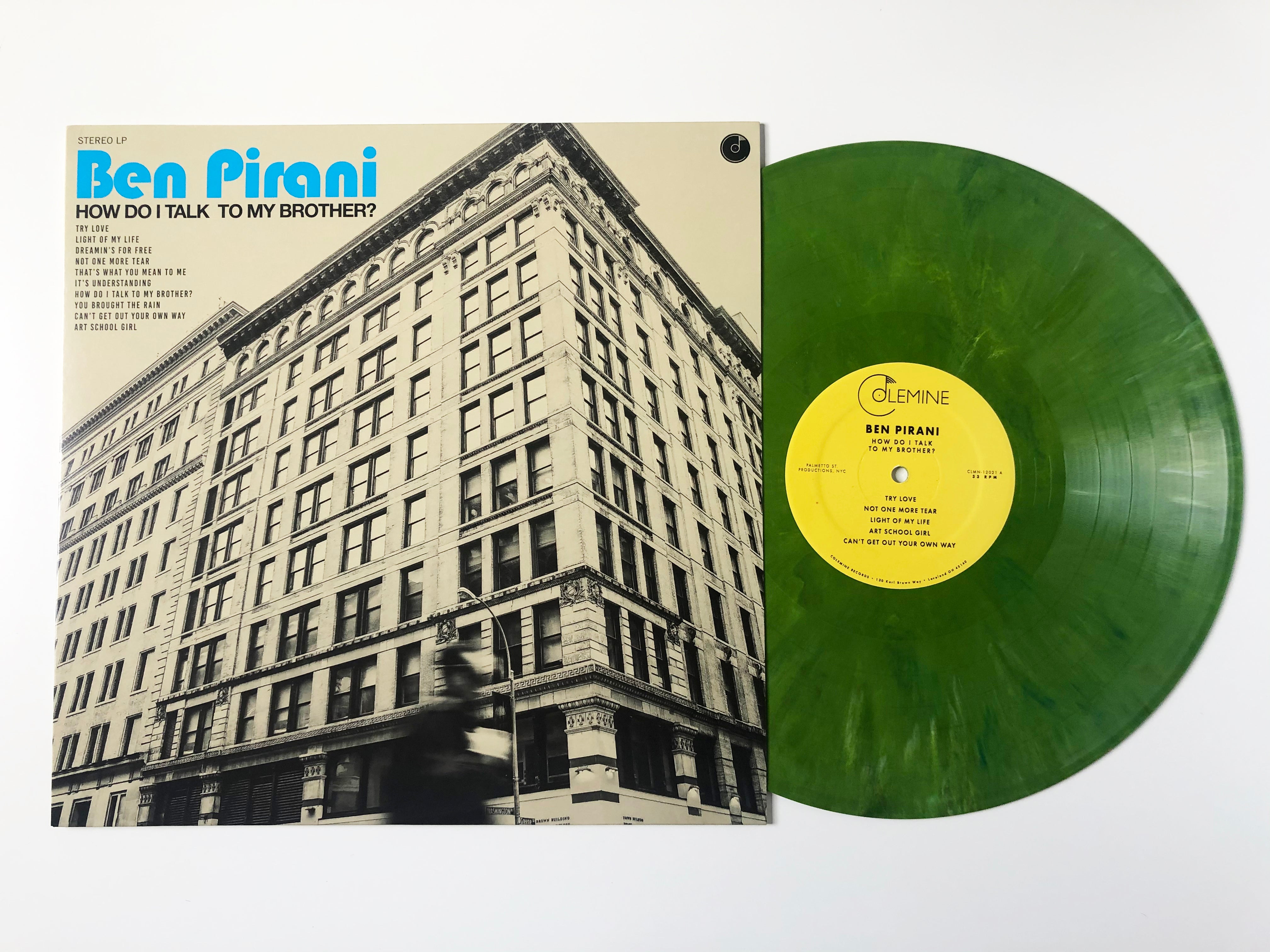 Colemine Ben Pirani How Do I Talk To My Brother LP farget soul