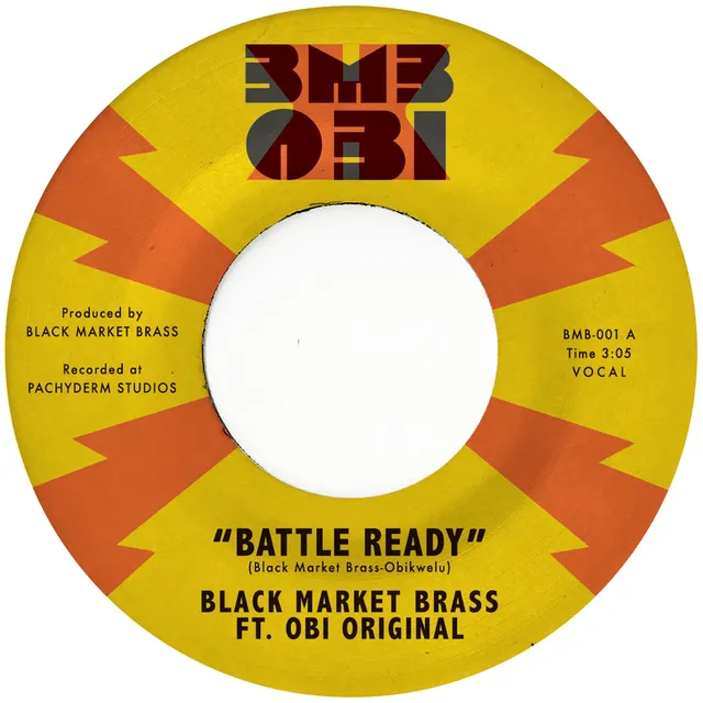 Black Market Brass Battle Ready vinylsingel creamsicle afrobeat