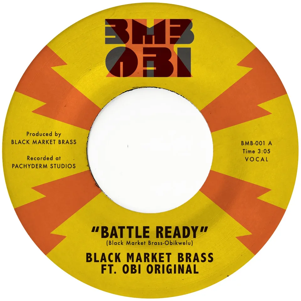 Black Market Brass Battle Ready vinylsingel creamsicle afrobeat