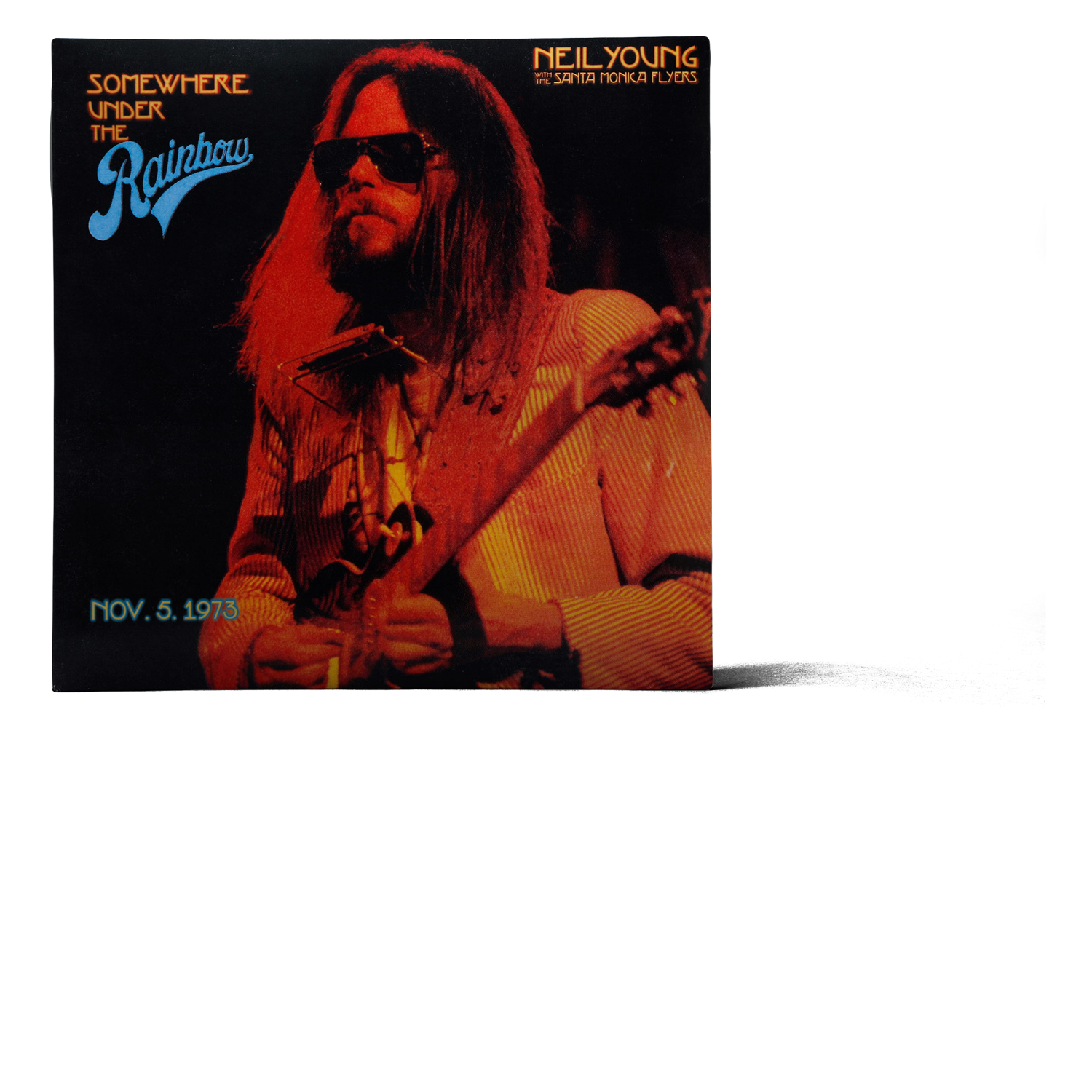 Neil Young Somewhere Under the Rainbow 1973 dobbel-LP live