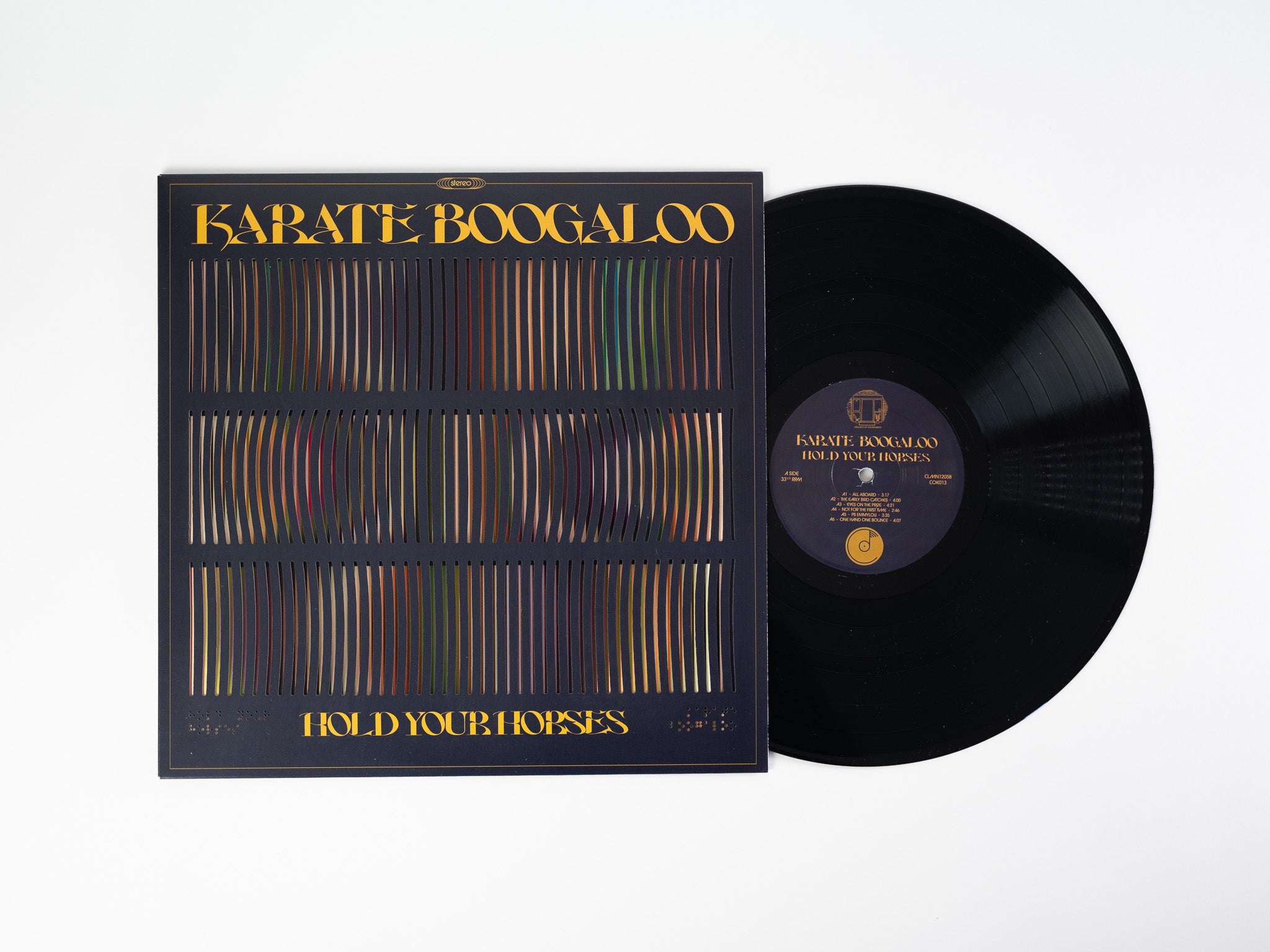 Karate Boogaloo Hold Your Horses vinyl LP cream