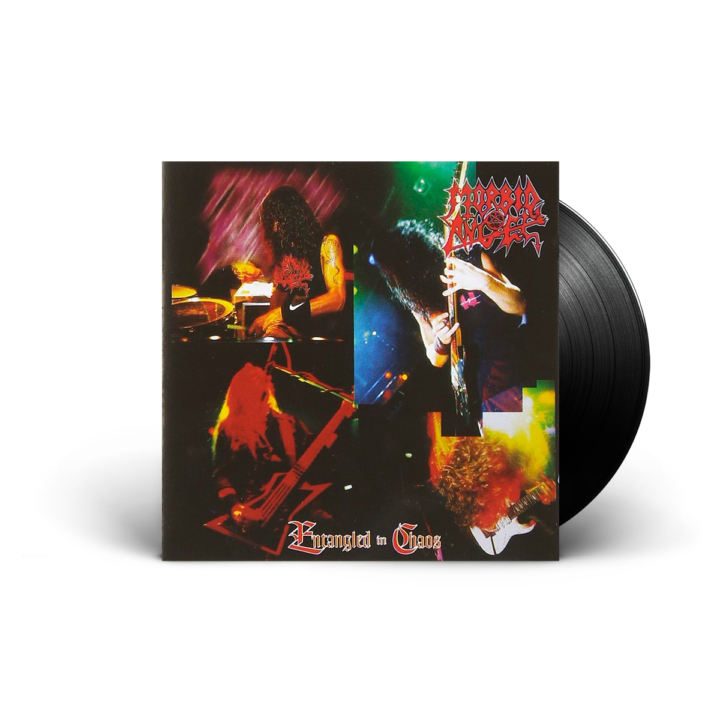 Morbid Angel Entangled In Chaos LP svart vinyl live