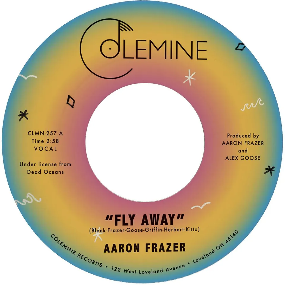 Aaron Frazer Fly Away Play On vinylsingel farget vinyl 45