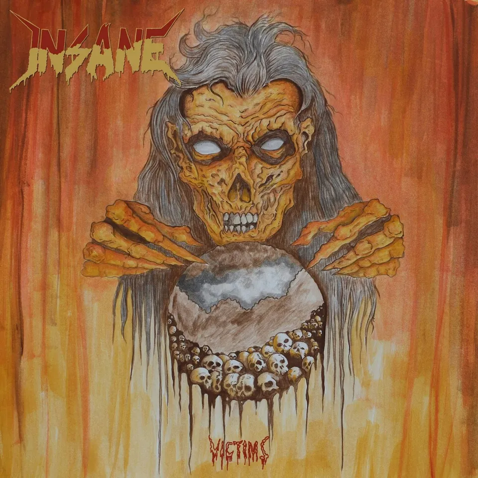 INSANE Victims CD thrash metal svensk