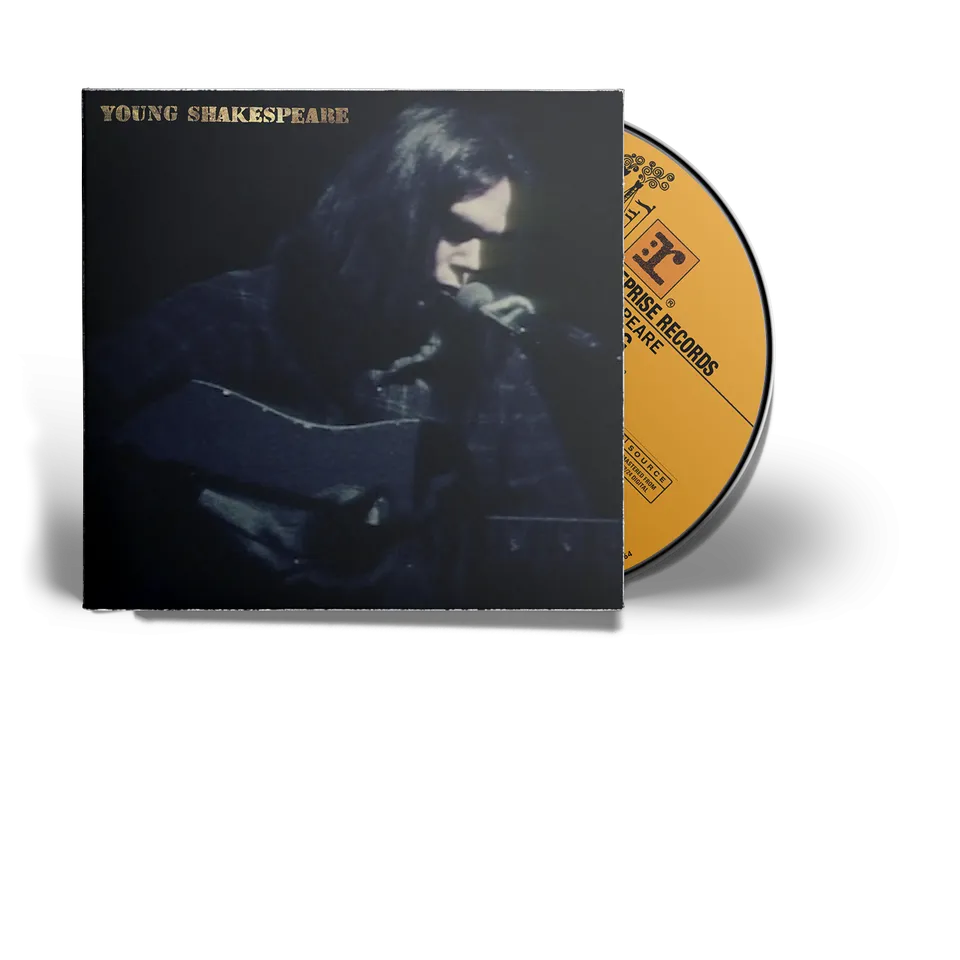 Neil Young Young Shakespeare CD live akustisk