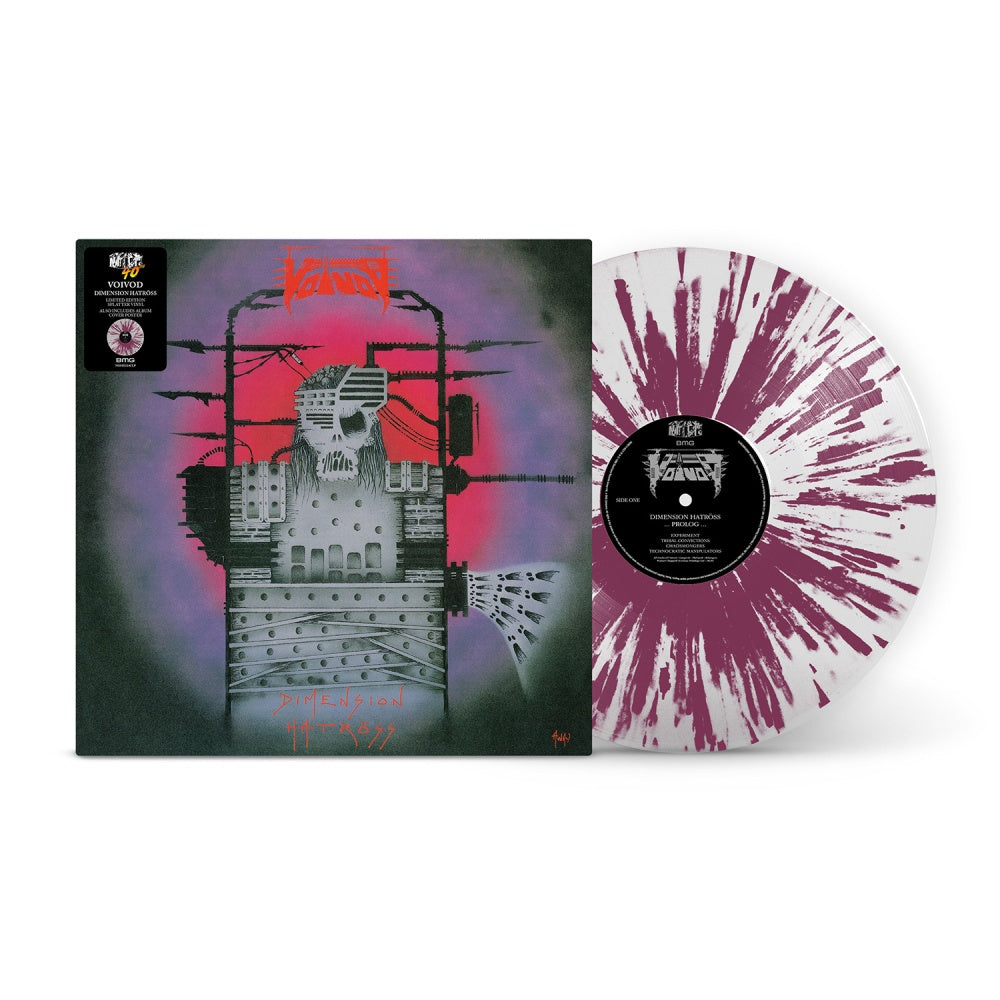 Voivod Dimension Hatröss LP splatter vinyl poster