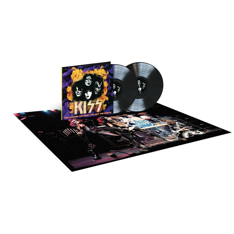 KISS You Wanted The Best You Got The Best 2LP 180g gatefold