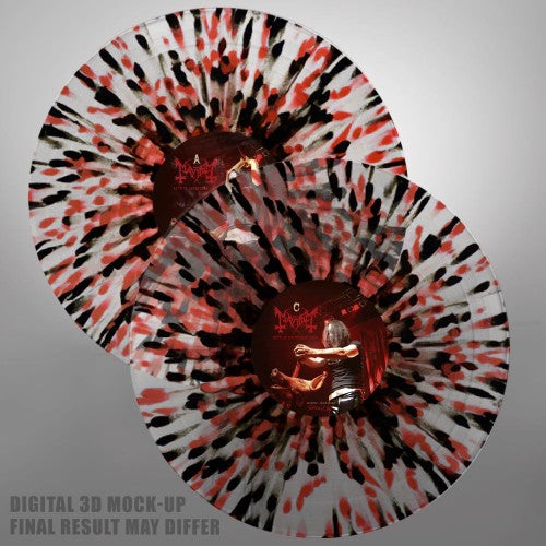 Mayhem Live in Marseille 2000 2LP splatter 333 ex