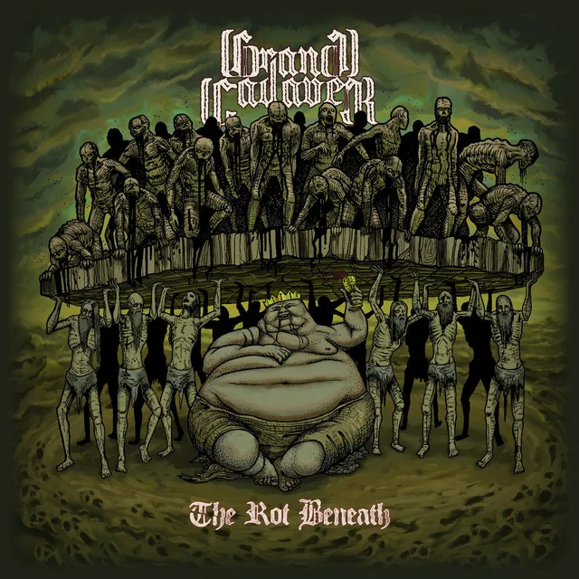 Grand Cadaver The Rot Beneath MLP splatter vinyl