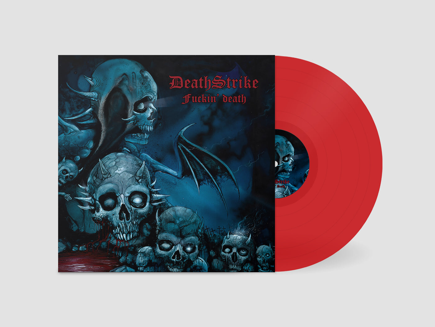 Death Strike Fuckin Death MLP rød vinyl 45 RPM