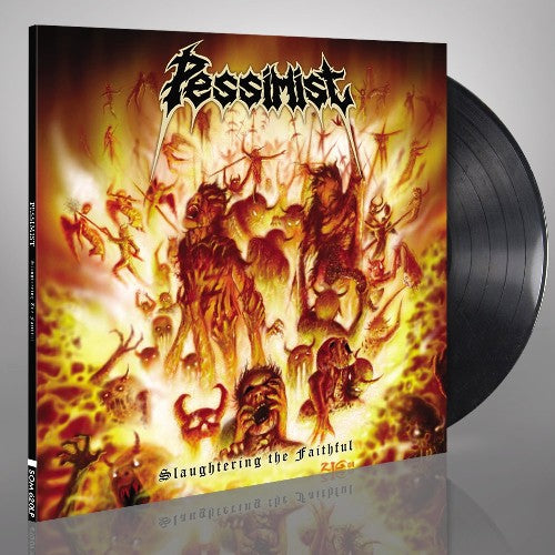 Pessimist Slaughtering The Faithful LP svart vinyl