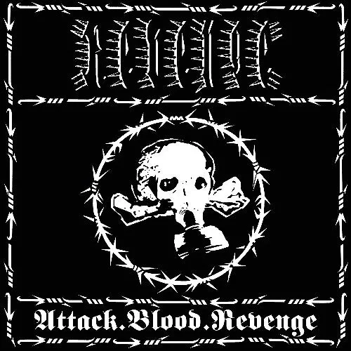 Revenge Attack.Blood.Revenge LP vinyl svart