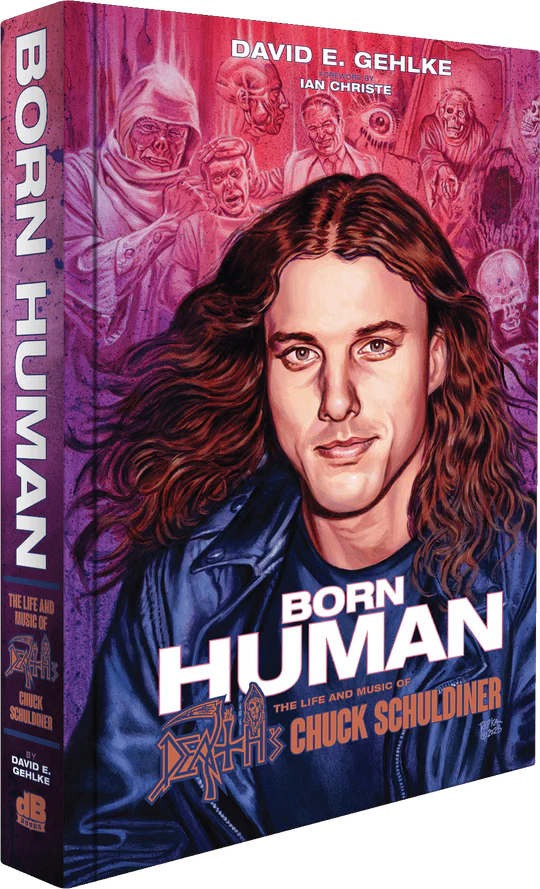 Decibel Books Born Human Chuck Schuldiner bok nytrykk 2026