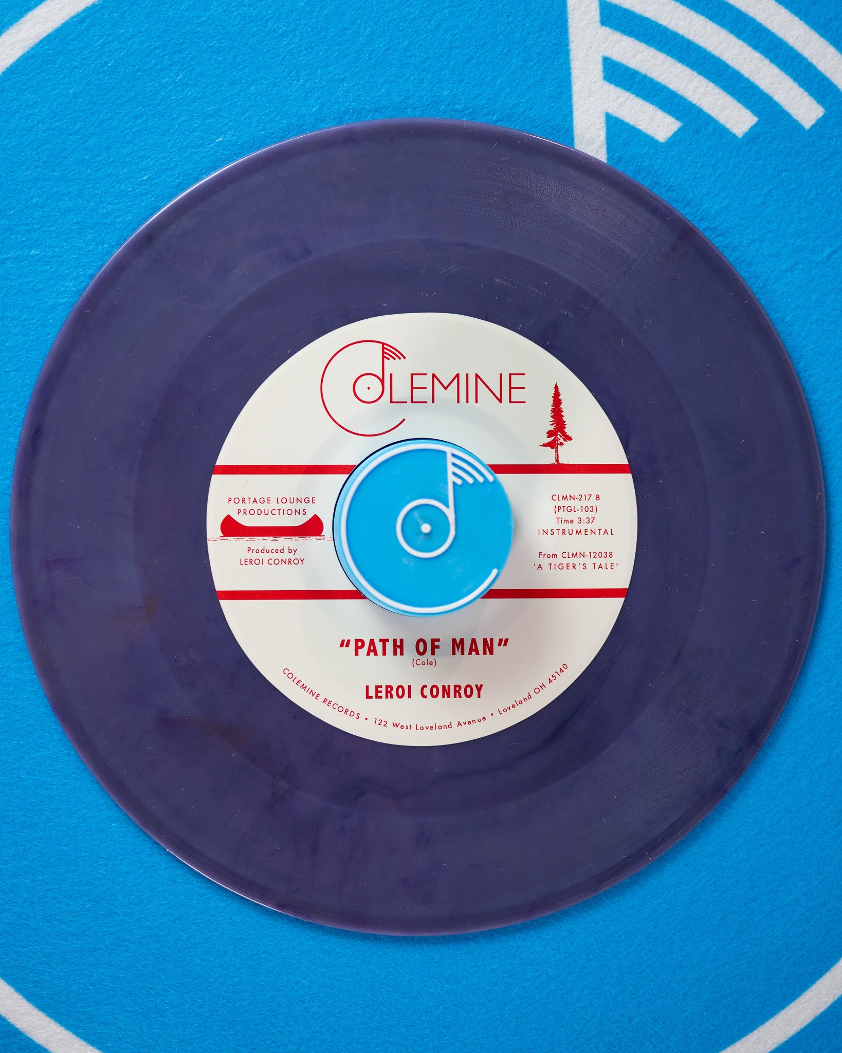 Leroi Conroy No Return vinylsingel 45 farget