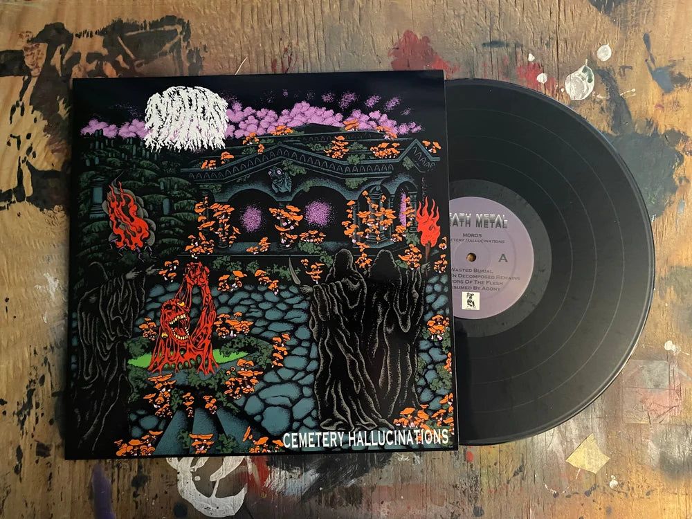 Moros Cemetery Hallucinations LP vinyl death doom