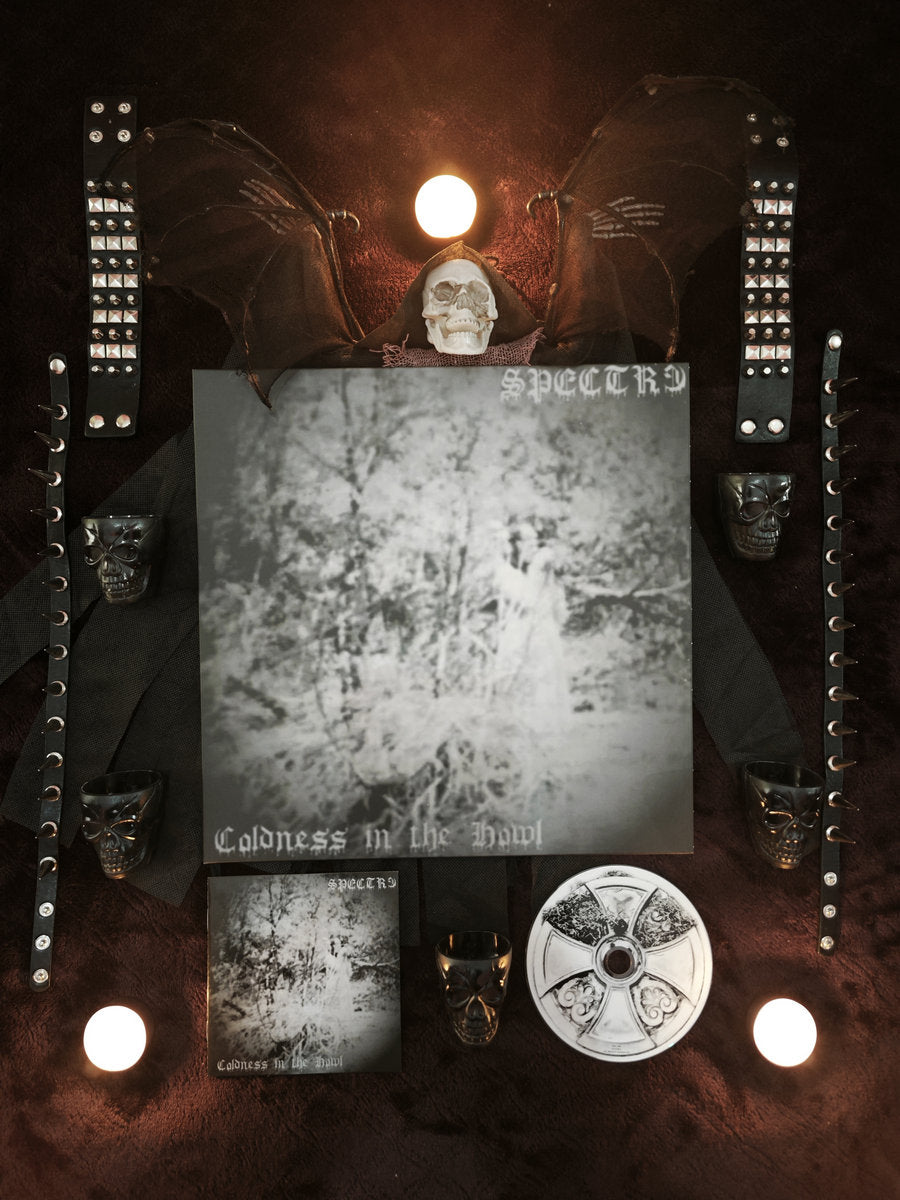 Spectr3 Coldness In The Howl LP nummerert black metal