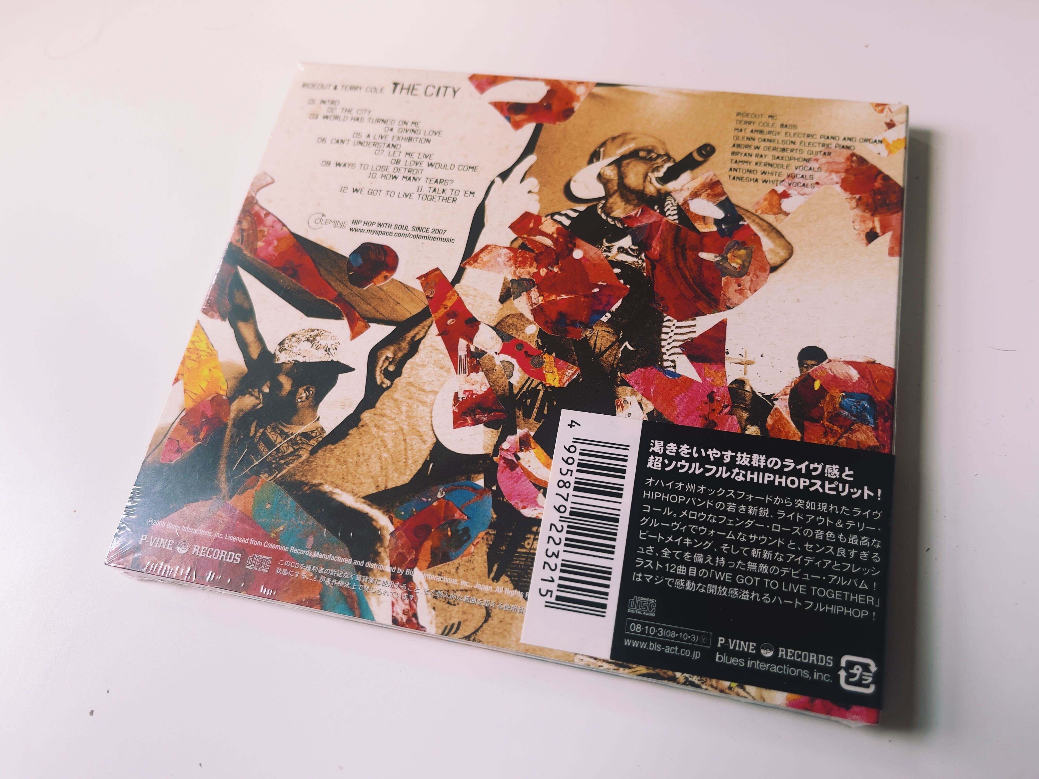 Rideout & Terry Cole The City CD jazz-rap