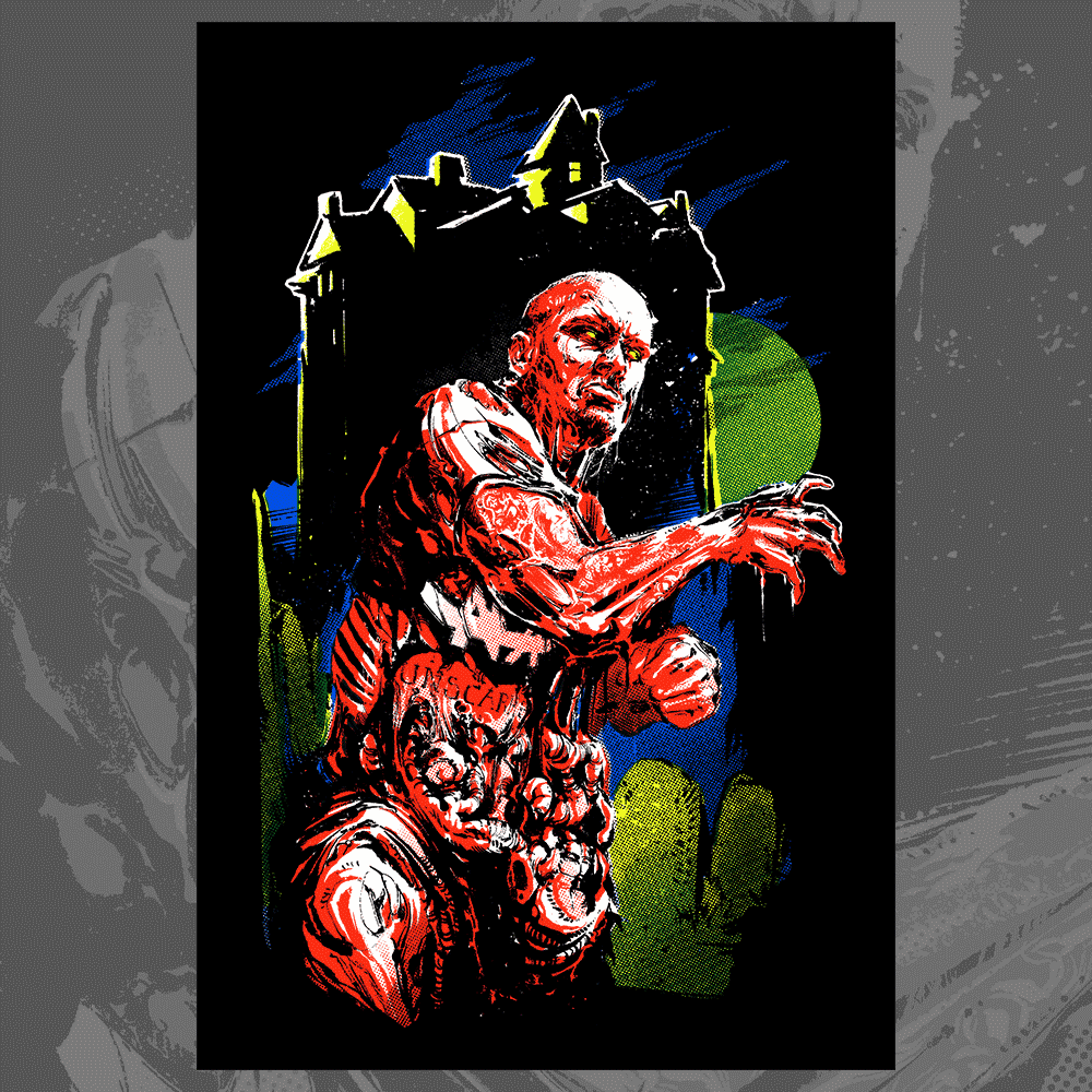 Philip H. Anselmo & The Illegals Vault of Housecore plakatsamling blacklight