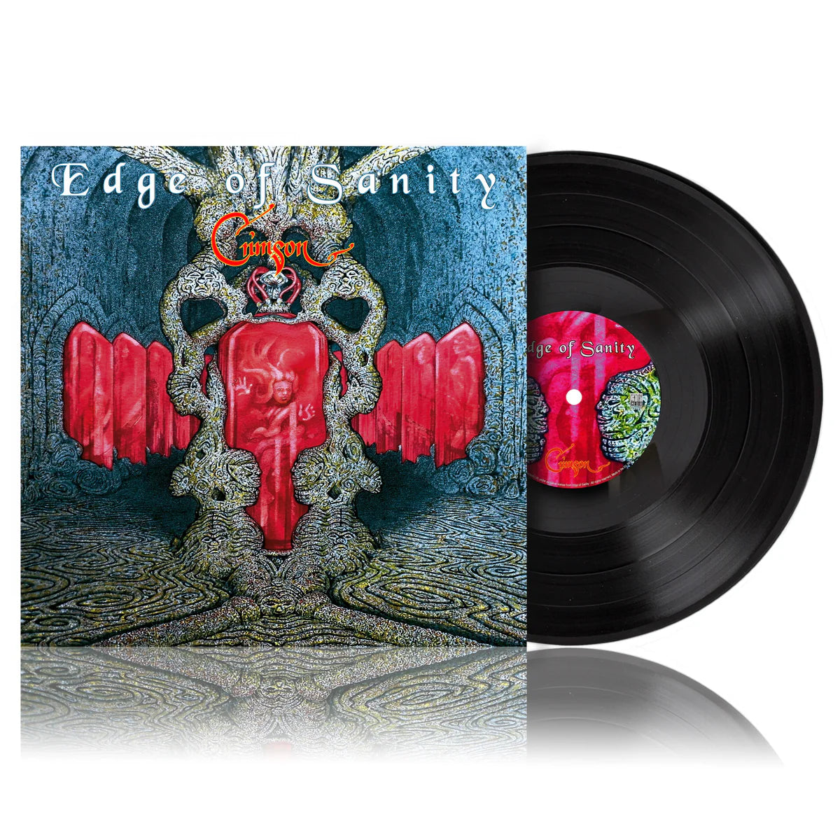 Edge of Sanity Crimson LP vinyl svart 180g