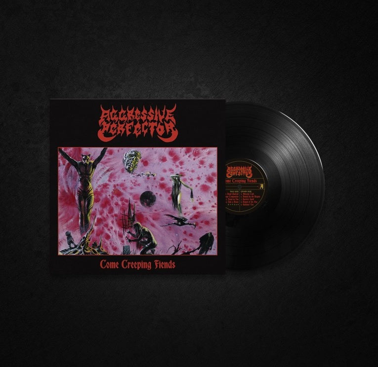 Aggressive Perfector Come Creeping Fiends LP vinyl