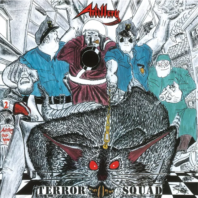 Artillery Terror Squad LP rød vinyl