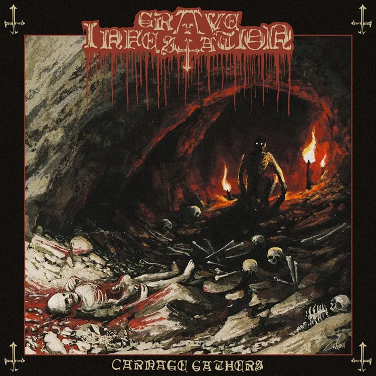 Grave Infestation Carnage Gathers LP svart vinyl