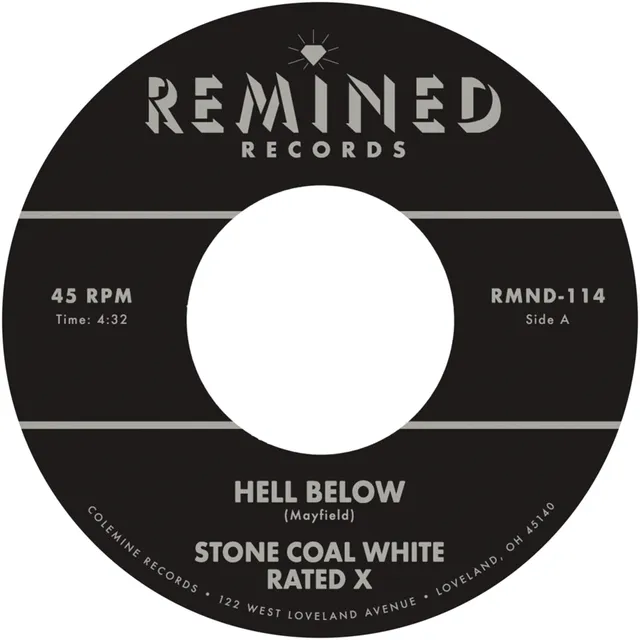 Stone Coal White Hell Below 7" singel rød vinyl