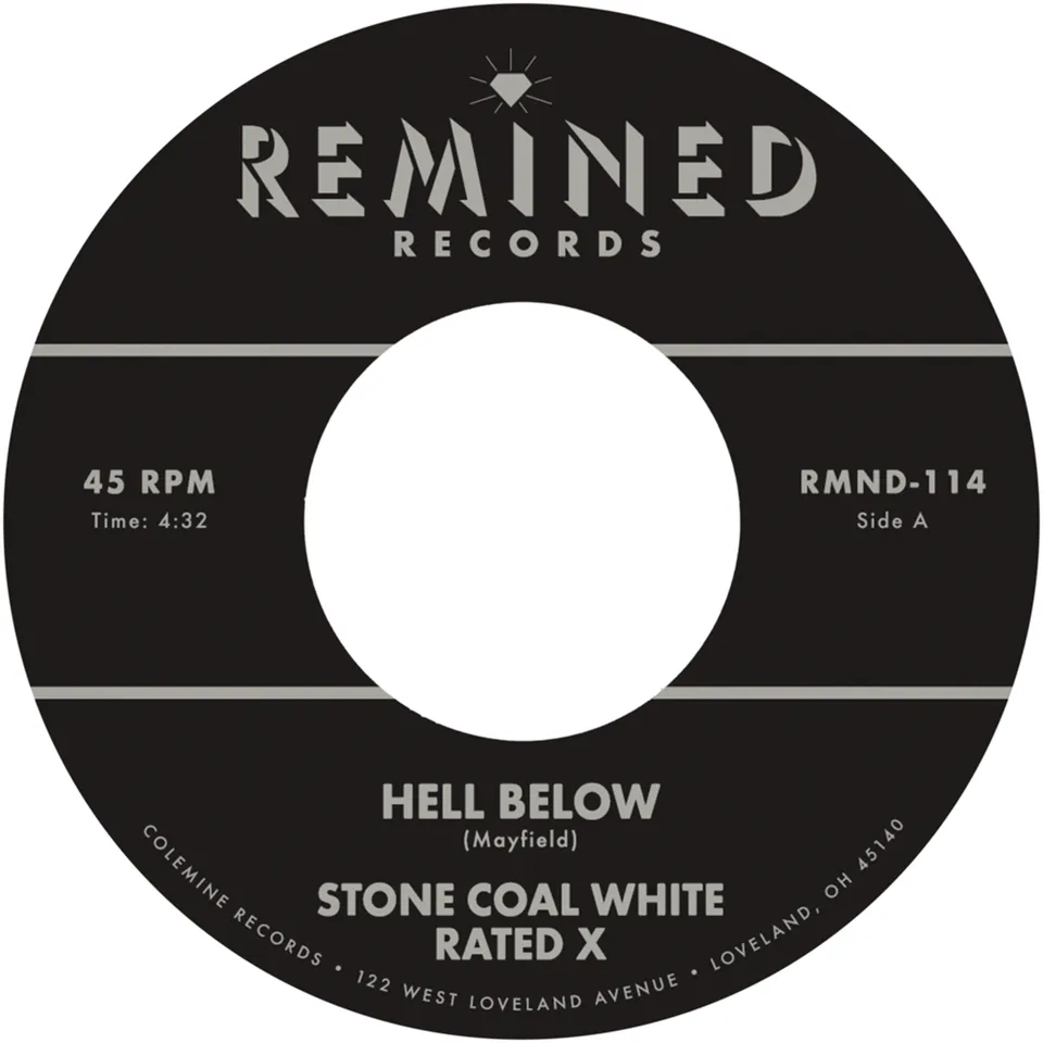 Stone Coal White Hell Below 7" singel rød vinyl