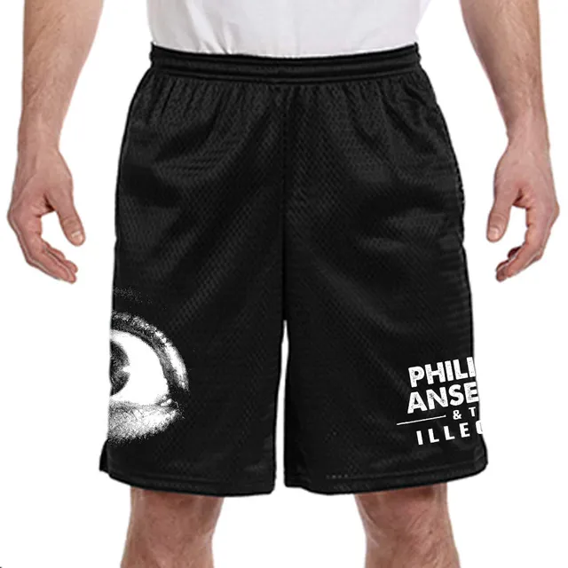 Philip H. Anselmo & The Illegals Eyeball gymshorts svart