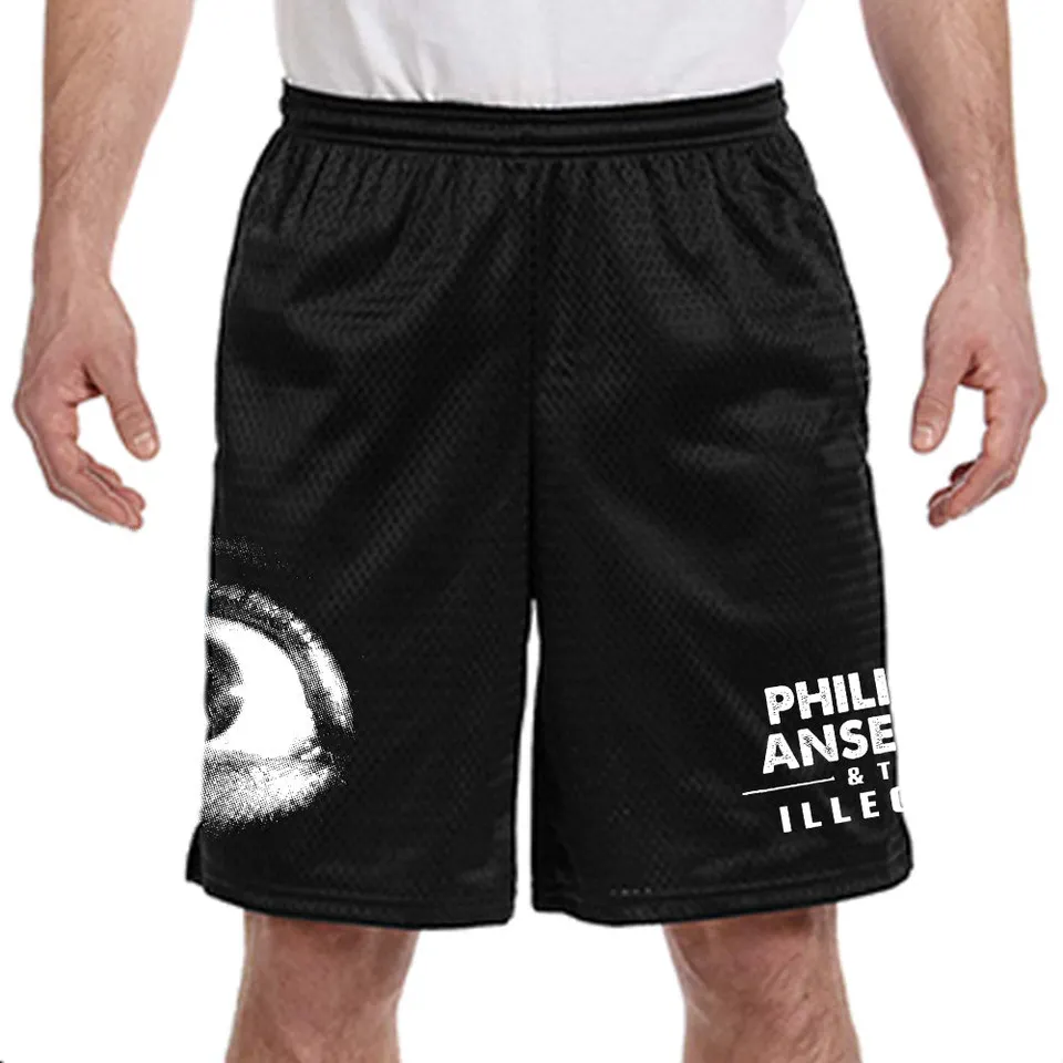Philip H. Anselmo & The Illegals Eyeball gymshorts svart