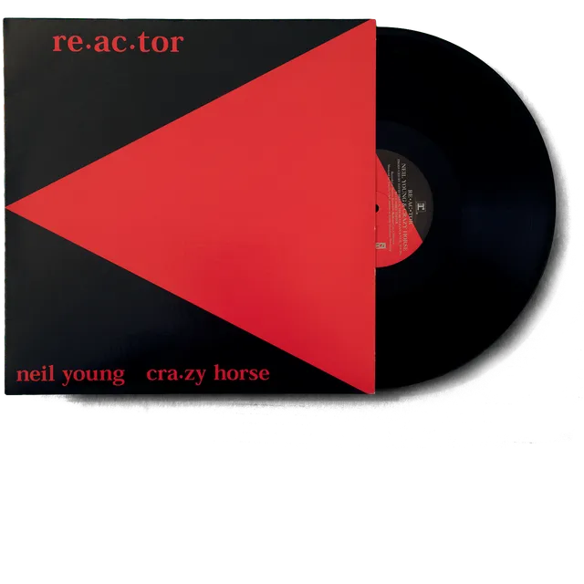 Neil Young Reactor LP vinylplate Crazy Horse