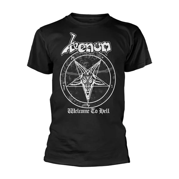 Venom Welcome To Hell t-skjorte hvit offisiell