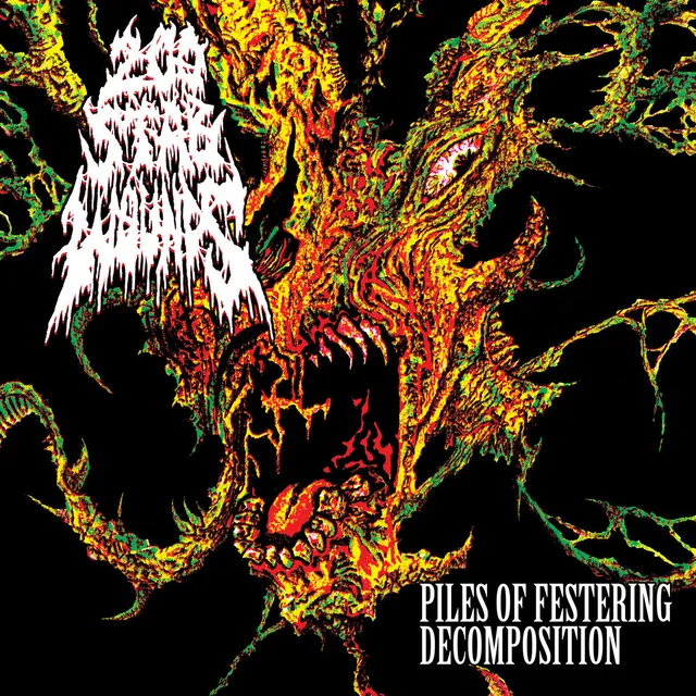 200 Stab Wounds Piles Of Festering LP mold vinyl