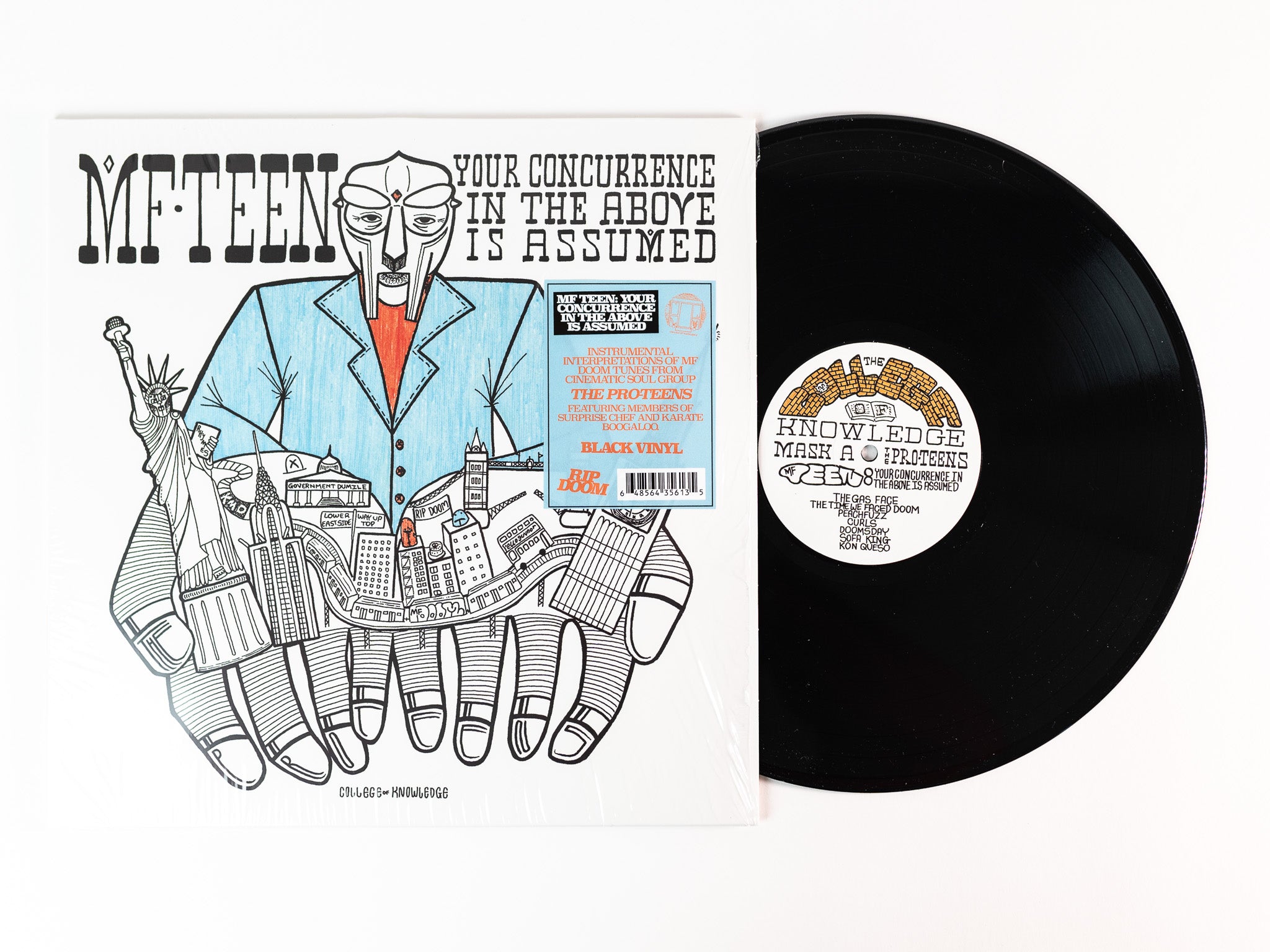 College of Knowledge Pro-Teens MF-Teen LP oransje boom-bap