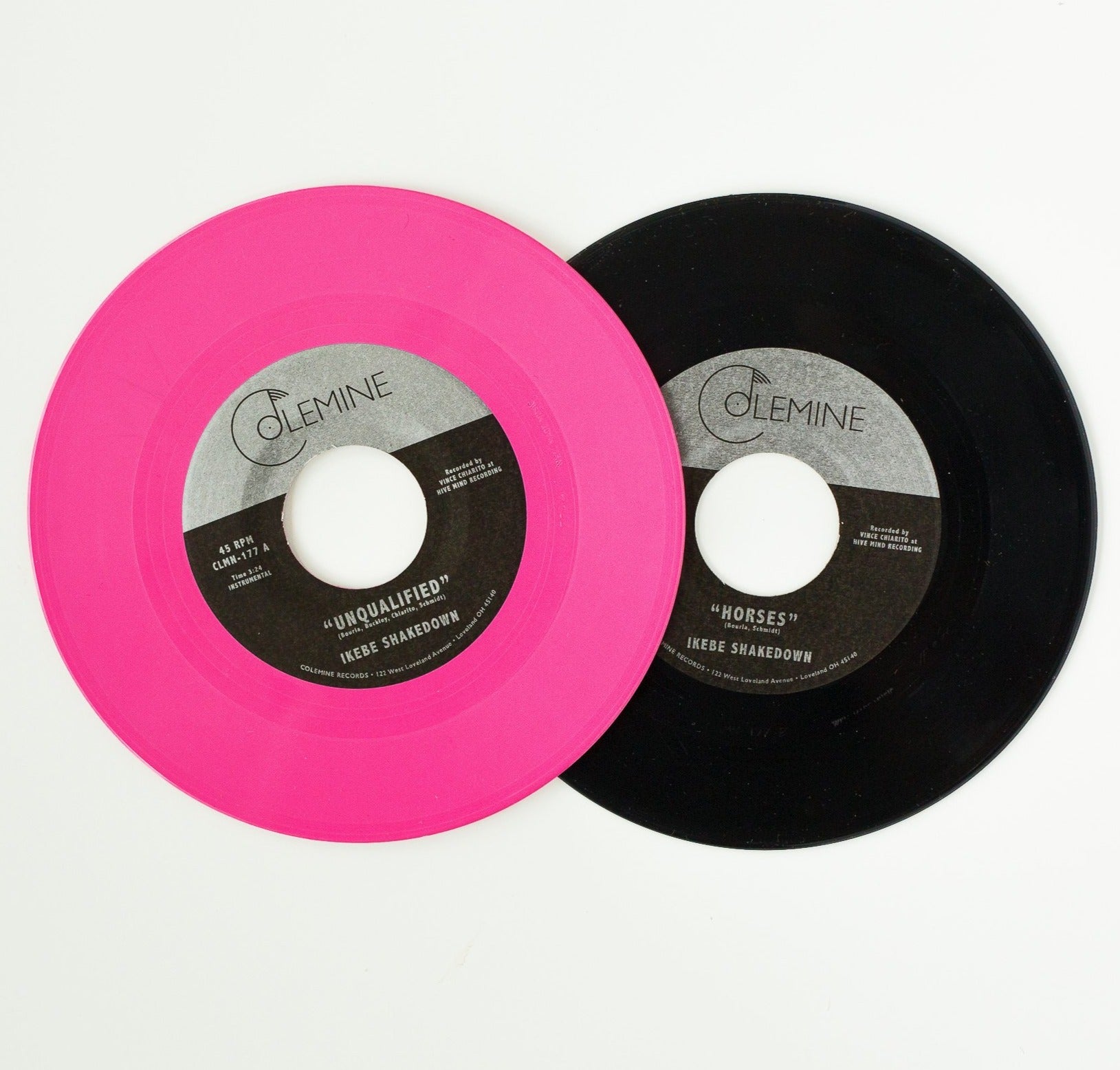 Ikebe Shakedown Unqualified vinylsingel 7 svart soul