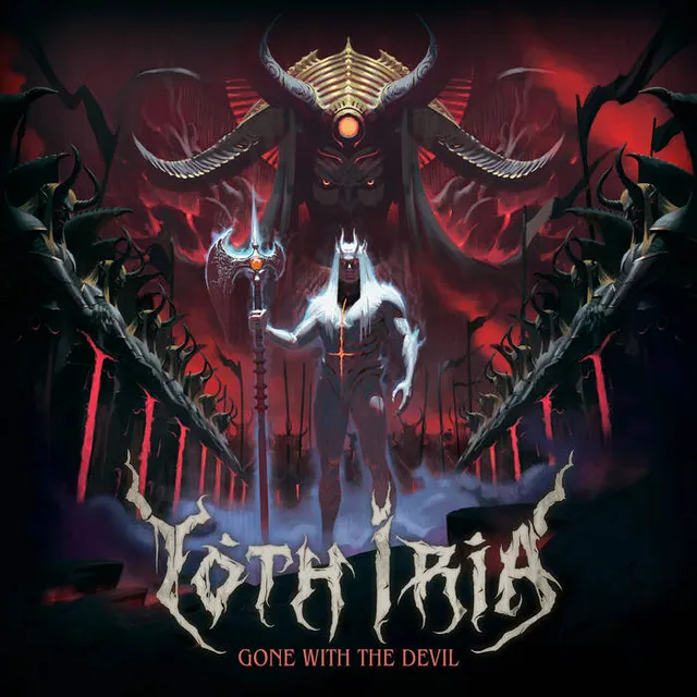 Yoth Iria Gone With The Devil LP vinyl rød/svart Ltd 500
