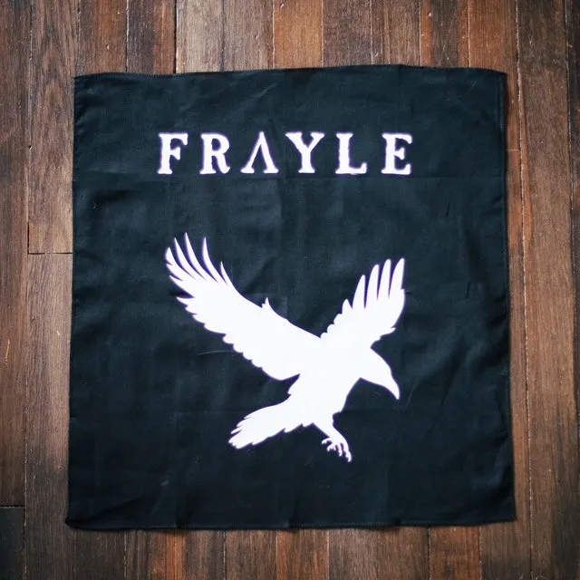 Frayle Raven bandana med logo