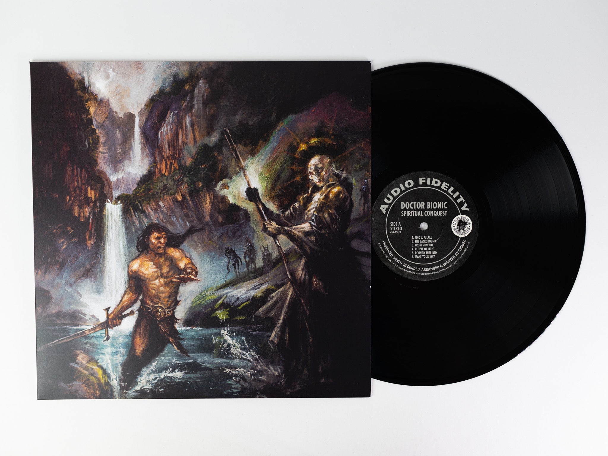 Doctor Bionic Spiritual Conquest LP klar vinyl