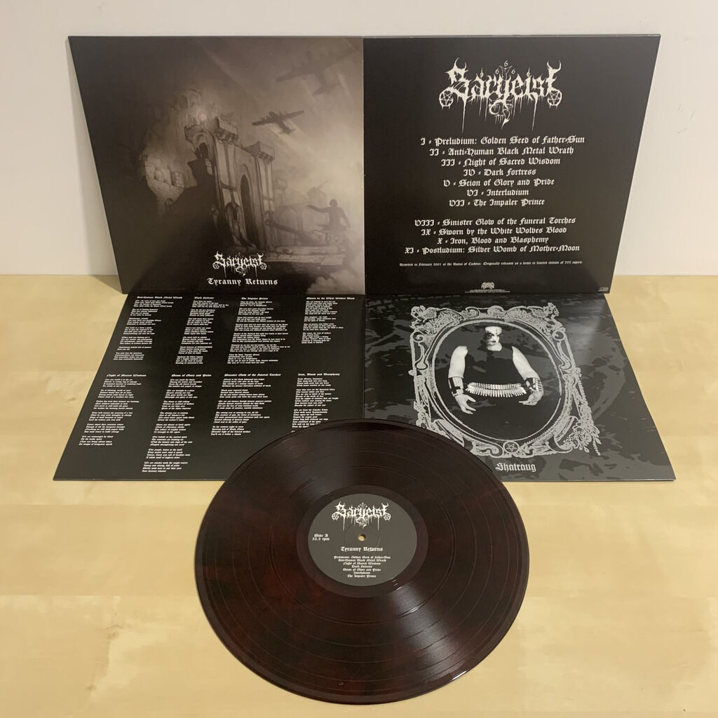 Sargeist Tyranny Returns vinyl LP rød/svart 180g