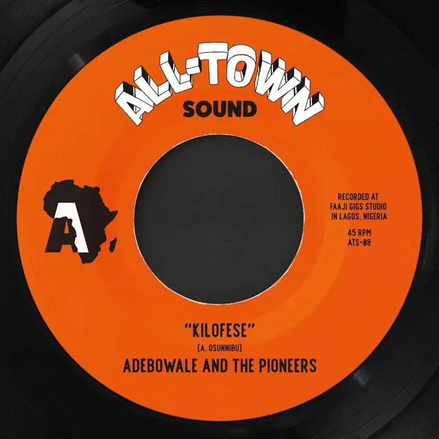 Adebowale Kilofese 7" vinyl afrobeat