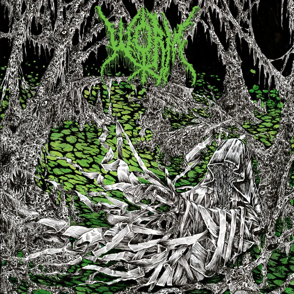 Worm Gloomlord LP vinyl poster doom
