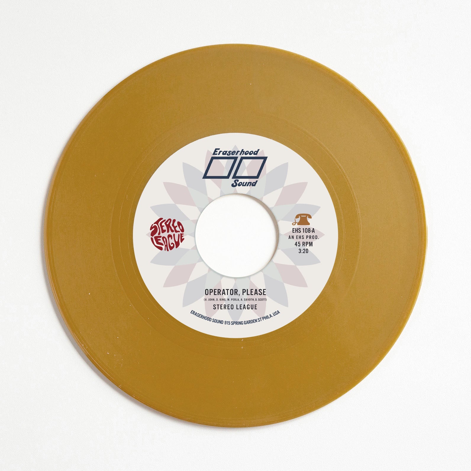 Stereo League Operator Please 7-tommer harvest gold soul